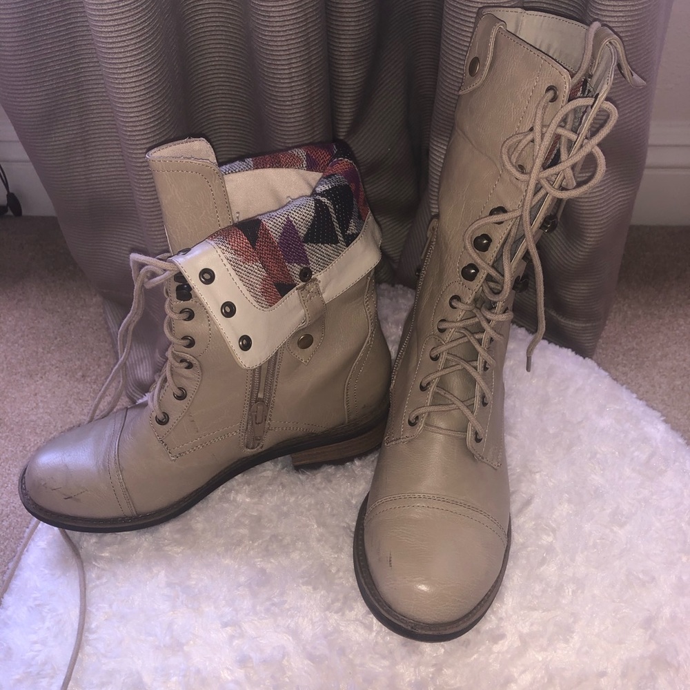 combat boots - Picture 4 of 5